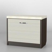 Тумба для взуття Тиса Мебель ТО-118 Венге 55x60 см