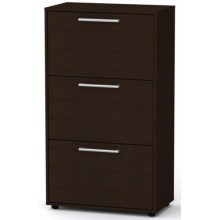 Тумба для взуття ТО-20 Компанит Венге темний (70х38х123 см)