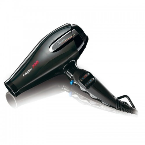 Професійний фен для волосся Babyliss Pro Caruso 2400W Чорний (BAB6520RE)