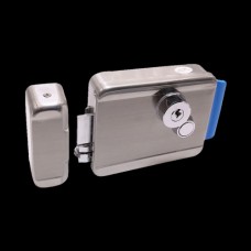 Замок електромеханічний накладний GreenVision GV LEMch-111 Stainless Steel