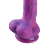 Фалоімітатор 8.2″ з вібрацією для секс-машин Hismith Purple Silicone Dildo with Vibe, KlicLok в інтернет супермаркеті PbayMarket!