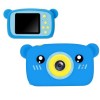 Дитячий цифровий фотоапарат Smart Kids KM-89 Teddy Full HD, 12 МП Блакитний + Карта пам'яті 32 ГБ