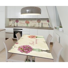 Наклейка вінілова на стіл Zatarga  