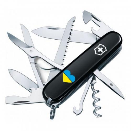 Ніж Victorinox Huntsman Ukraіne 91мм Серце (1049-Vx13713.3_T1090u) Ніж Victorinox Huntsman Ukraіne 91мм Серце (1049-Vx13713.3_T1090u)