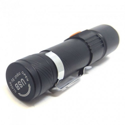 Тактичний світлодіодний ручний акумуляторний ліхтар X-Balog BL-616 якісний zoom 11х2.8 см