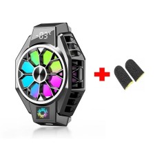 Вентилятор напівпровідниковий Sarafox для смартфона Memo X9 наскрізна зарядка Type-C та напальчники