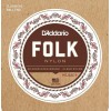 Струни для класичної гітари D'Addario EJ32C Folk Nylon Ball End Silver Wound Clear Treble 28/45