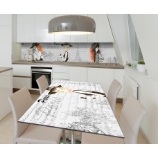 Наклейка вінілова на стіл Zatarga  