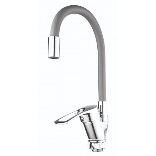 Змішувач для кухні Mixxus FANY 011 Nut Refl Grey без підведення MI6288 Змішувач для кухні Mixxus FANY 011 Nut Refl Grey без підведення MI6288