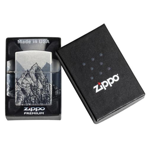 Запальничка бензинова Zippo Mountains Sketch Design 5,6х3,8х1,3 см Різнокольоровий (46280) Запальничка бензинова Zippo Mountains Sketch Design 5,6х3,8х1,3 см Різнокольоровий (46280)