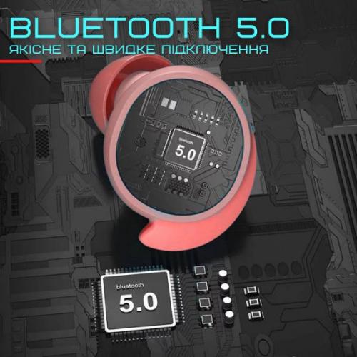 Бездротові Bluetooth навушники вкладиші Sainyer TWS вакуумні з Вбудованим Чіпом Bluetrum T20 (466)