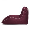 Крісло Мішок Лежак Оксфорд 80х125 Студія Комфорту Бордовий