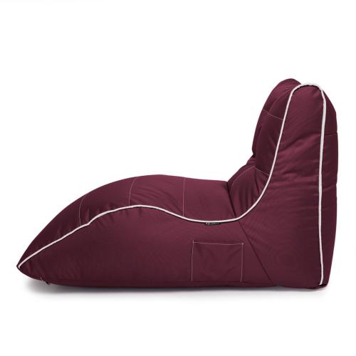 Крісло Мішок Лежак Оксфорд 80х125 Студія Комфорту Бордовий Крісло Мішок Лежак Оксфорд 80х125 Студія Комфорту Бордовий