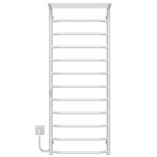 Рушникосушарка електрична Трапеція з полицею П12 500х1300 Deffi Білий WD03 (C.TP.130.50.12.E.W.L.3)