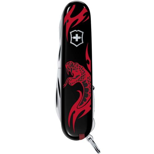 Складаний ніж Victorinox Huntsman Zodiac Вражаюча змія 91 мм Різнокольоровий (1.3713.3_Z4351u) Складаний ніж Victorinox Huntsman Zodiac Вражаюча змія 91 мм Різнокольоровий (1.3713.3_Z4351u)