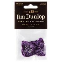 Медіатори Dunlop 483P13MD Genuine Celluloid Purple Pearloid Medium Player's Pack (12 шт.) Медіатори Dunlop 483P13MD Genuine Celluloid Purple Pearloid Medium Player's Pack (12 шт.)