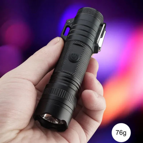 USB-Запальничка з ліхтариком Solve Black KT6007902 USB-Запальничка з ліхтариком Solve Black KT6007902