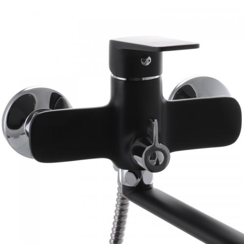 Змішувач для ванни Mixxus Oregon 006 Euro Чорний (MI5915) Змішувач для ванни Mixxus Oregon 006 Euro Чорний (MI5915)