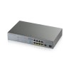 Комутатор ZYXEL GS1300-10HP (1хGE, 8xGE PoE, 1хSFP, Max PoE 130W, метал, extended range) в інтернет супермаркеті PbayMarket!