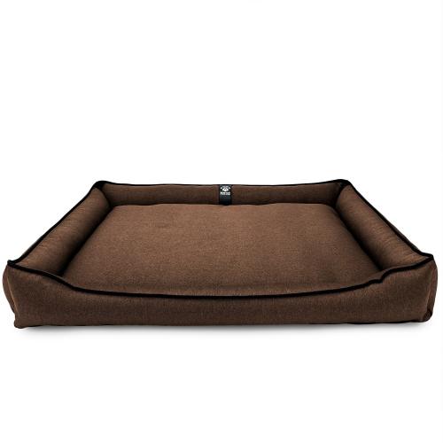 Лежак ліжко для собак всіх порід EGO Bosyak Рогожка 2XL 115x95 Коричневий (спальне місце для великих собак) Лежак ліжко для собак всіх порід EGO Bosyak Рогожка 2XL 115x95 Коричневий (спальне місце для великих собак)