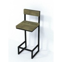 Барний стілець GoodsMetall у стилі ЛОФТ 750х350х350 БС218