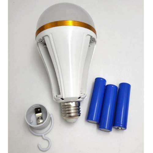 Лампочка з акумулятором Fam 30W E27 3x18650 FA 3933/3584