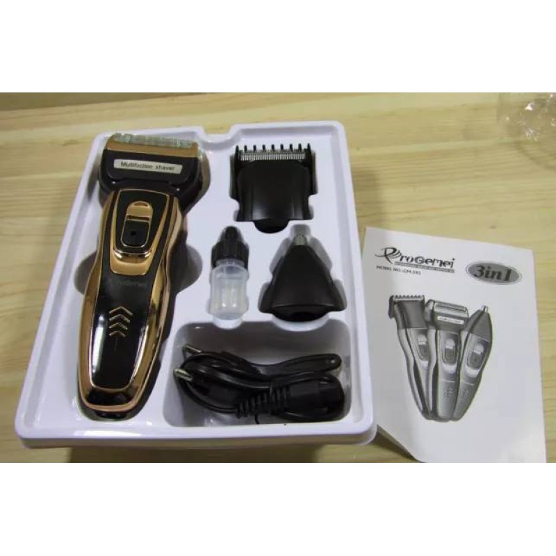 Багатофункціональна машинка для стрижки, стайлер, триммер Gemei GM-595