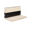 Настінний світильник Candellux Anet 25x14 см Бежево-чорний (22-05847)