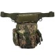 Сумка тактична на бедро чоловіча Solve 8 л Темний піксель D3-0005-B2