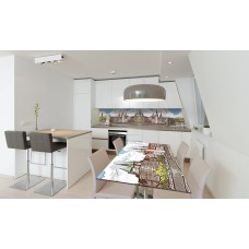 Наклейка вінілова на стіл Zatarga «Фортеця» 600х1200 мм Z180802st