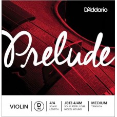 Струна D'Addario J813 4/4M Prelude Violin D String Medium Tension