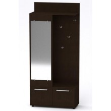 Передпокій Компанит Ірма 90х38х200 см Венге темний