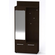 Передпокій Компанит Ірма 90х38х200 см Венге темний