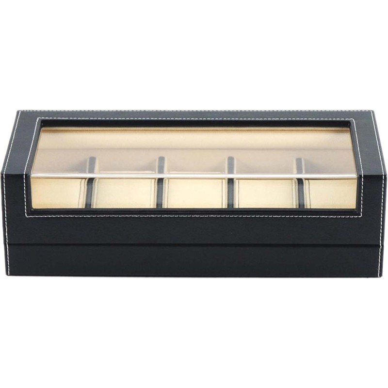 Шкатулка для зберігання годинників Salvadore PB/3035/5.BL Чорний