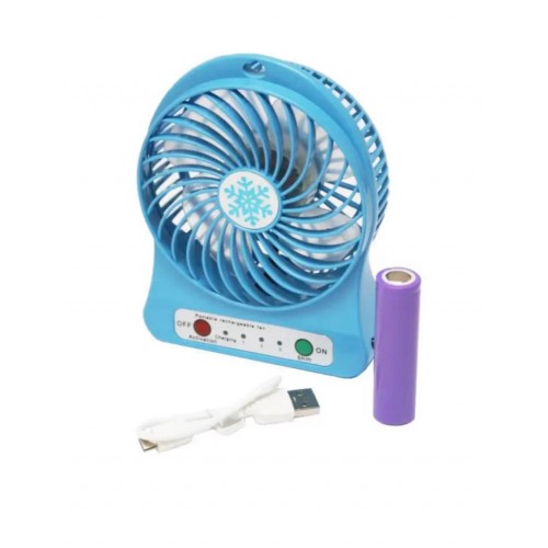 Вентилятор настільний Mini Fan XSFS-01 7183 Синій (30151437В) Вентилятор настільний Mini Fan XSFS-01 7183 Синій (30151437В)