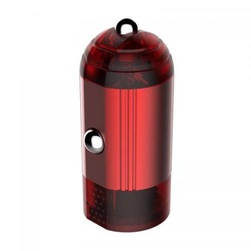 Автомобільний зарядний пристрій ColorWay (1USBх3А) QC3.0 Red (CW-CHA012Q-RD) Автомобільний зарядний пристрій ColorWay (1USBх3А) QC3.0 Red (CW-CHA012Q-RD)