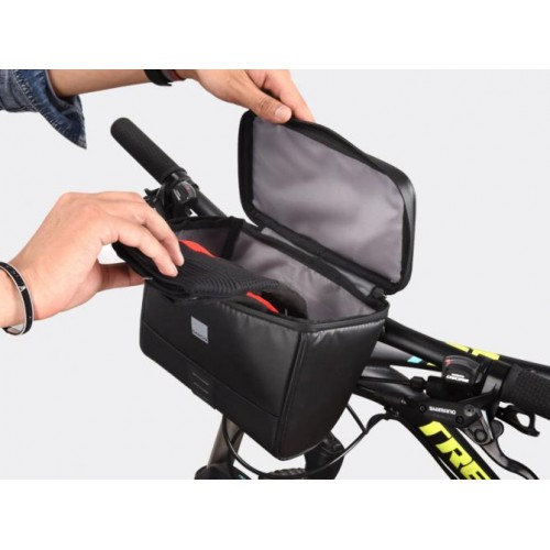 Велосумка під смартфон Sahoo 112049 Handlebar Bag 2L Black (6920636792831) в інтернет супермаркеті PbayMarket!