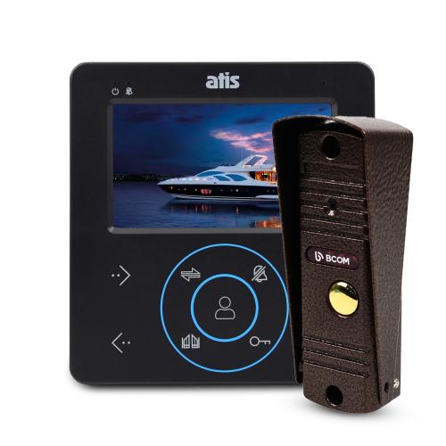 Комплект відеодомофона Atis AD-480MB та BCOM BT-305HR Cooper Комплект відеодомофона Atis AD-480MB та BCOM BT-305HR Cooper