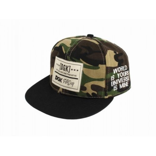 Бейсболка peaked cap DGK Dirty Ghetto Kids One sizе Камуфляж (23201) в інтернет супермаркеті PbayMarket!