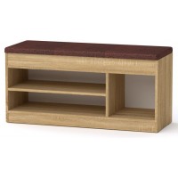 Тумба для взуття ТО-17 Компанит Дуб сонома (100х37, 2х50 см)