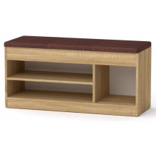 Тумба для взуття ТО-17 Компанит Дуб сонома (100х37, 2х50 см)