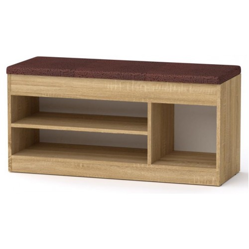 Тумба для взуття ТО-17 Компанит Дуб сонома (100х37, 2х50 см)