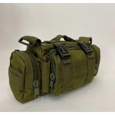 Тактична поясна сумка Military Mochilas Molle 32х17х11 см Олива