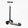 Самокат Best Scooter MAXI S 4 колеса PU СВІТЛО Pop music 60 кг Різнокольоровий (113939)