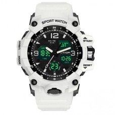 Годинник наручний чоловічий Sanda Snow Білий