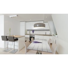 Наклейка вінілова на стіл Zatarga «Лаванда у Вазі» 650х1200 мм Z180600/1st