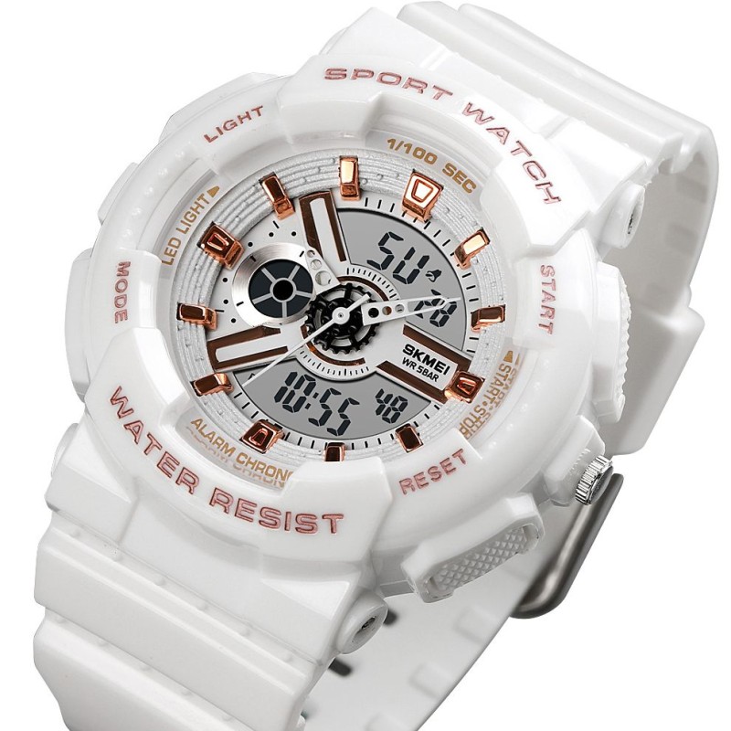 Годинник Skmei 1689BOXWT White BOX