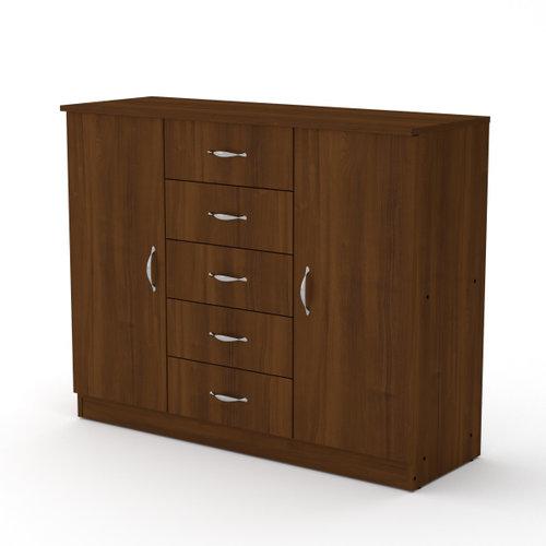 Комод для речей Компанит Горіх екко 5 2 Комод для речей Компанит Горіх екко 5 2