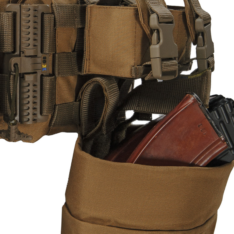 Плитоноска тактична зі швидким скиданням з підсумками No Brand Warmor Gen.3 Pro Max One Size Койот (2396567748)