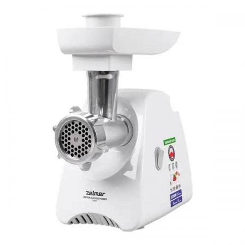 М'ясорубка ZELMER ZMM5801P 2200 Вт Білий (85541008) М'ясорубка ZELMER ZMM5801P 2200 Вт Білий (85541008)